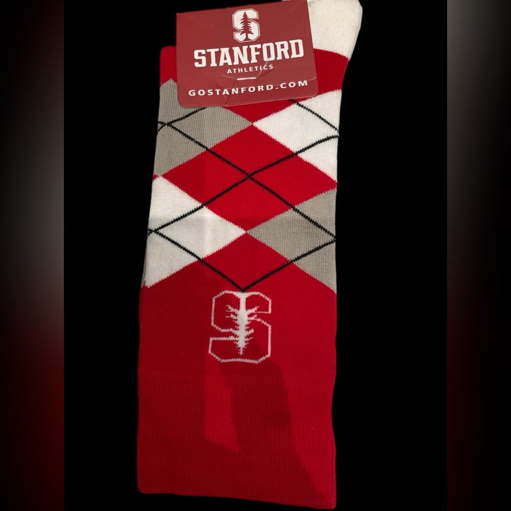 Stanford University men’s dress socks
